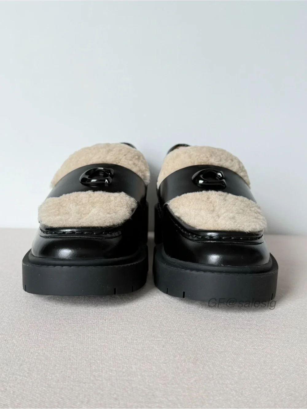 NWT Coach Leah Loafer lady’s Shoes Size 7 Black CX033